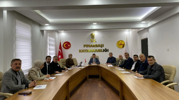 Pınarbaşı'nda SYDV Mütevelli Heyeti toplandı