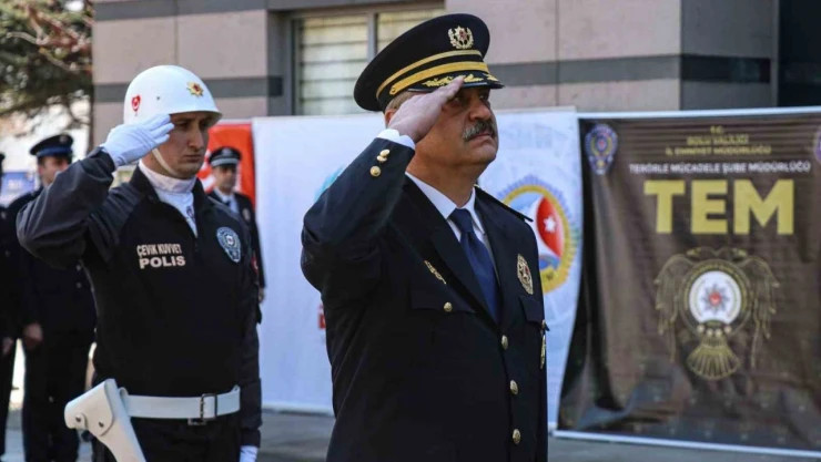 Polis Teşkilatı'nın 180. Yılı Bolu'da Törenle Kutlandı