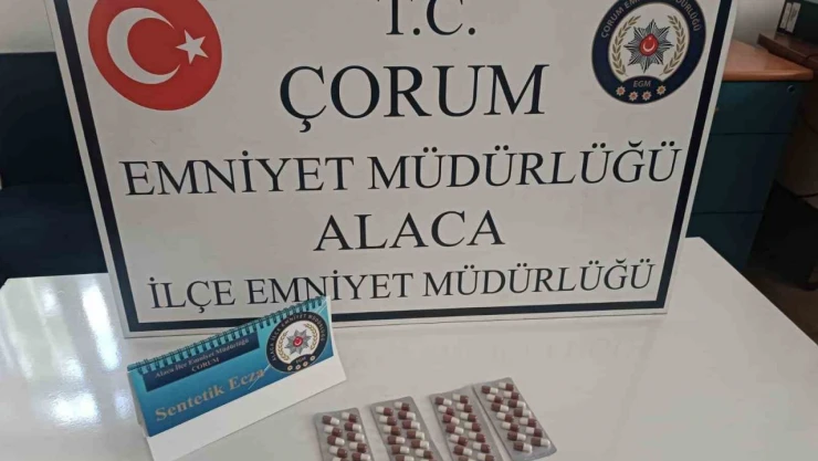 Alaca'da Uyuşturucu Operasyonu