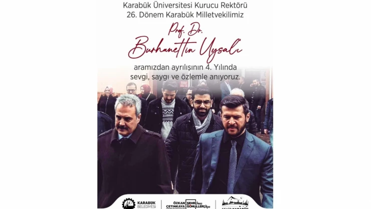 Prof. Dr. Burhanettin Uysal Vefatının Yıl Dönümünde Anıldı