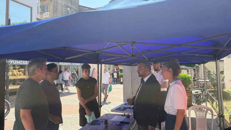 Rektör Akkaya'dan Tanıtım Standına Destek