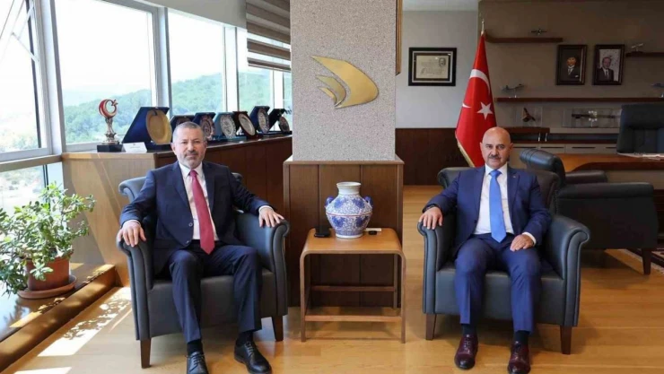 Rektör Kırışık'tan Düzce Üniversitesi'ne Ziyaret