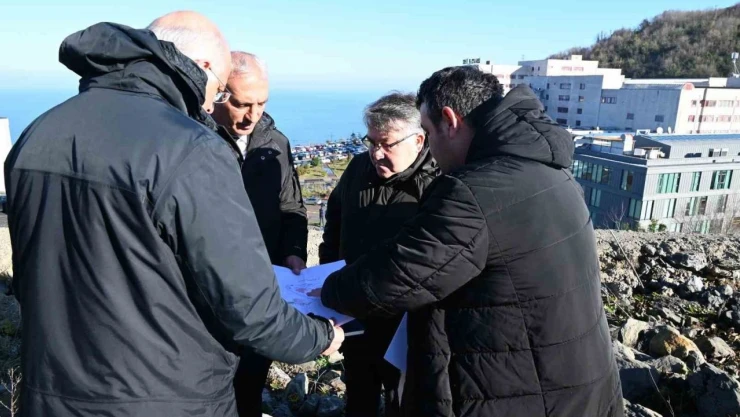 Rektör Özölçer'den İbni Sina Kampüsüne Ziyaret