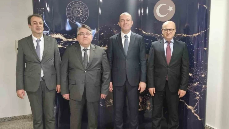 Rektör Özölçer'den Başkan Kıraç'a Ziyaret