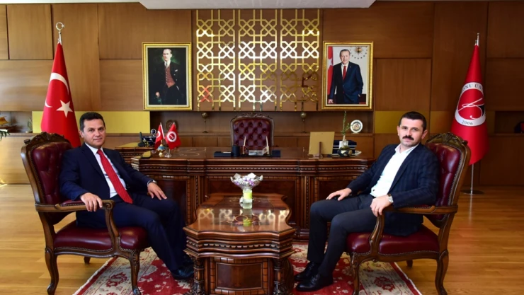 Rektör Topal'a ziyaretler