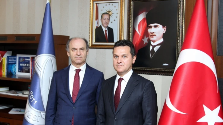 Rektör Topal'dan, Rektör Er'e ziyaret