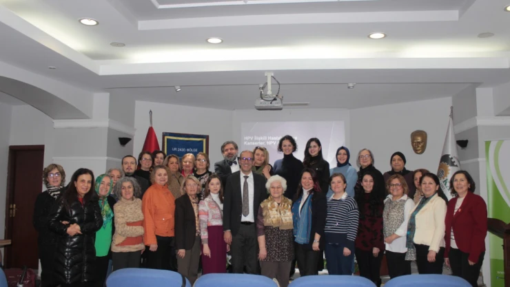 Rotary Kulübü'nden Serviks Kanseri Bilgilendirmesi