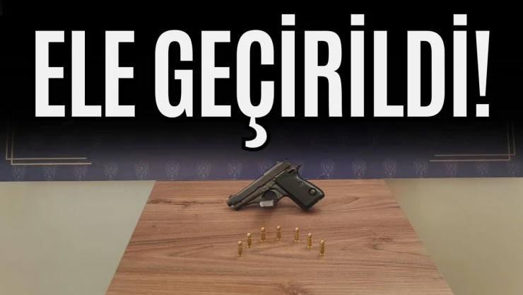 Ruhsatsız Tabanca Ele Geçirildi!