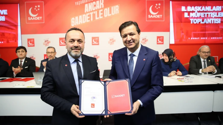 Saadet Partisi İl Başkanı, Kadir Yalçın Oldu