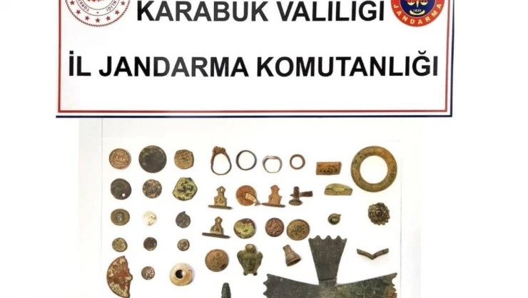 43 Parça Tarihi Eser Ele Geçirildi