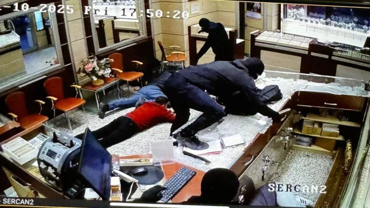 Safranbolu'da Silahlı Kuyumcu Soygunu