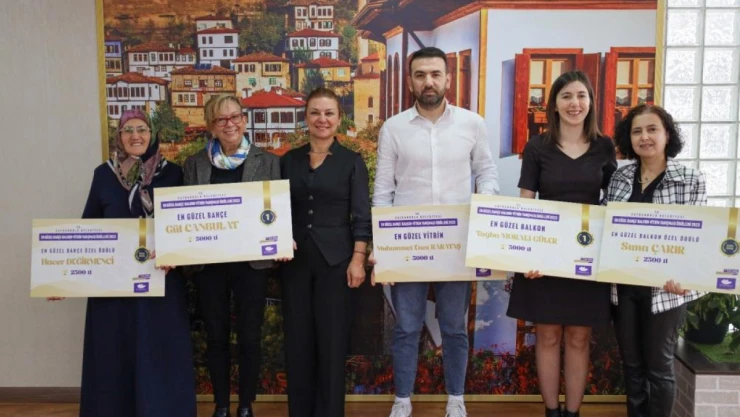 Safranbolu'nun en güzel bahçe, balkon ve vitrinleri seçildi