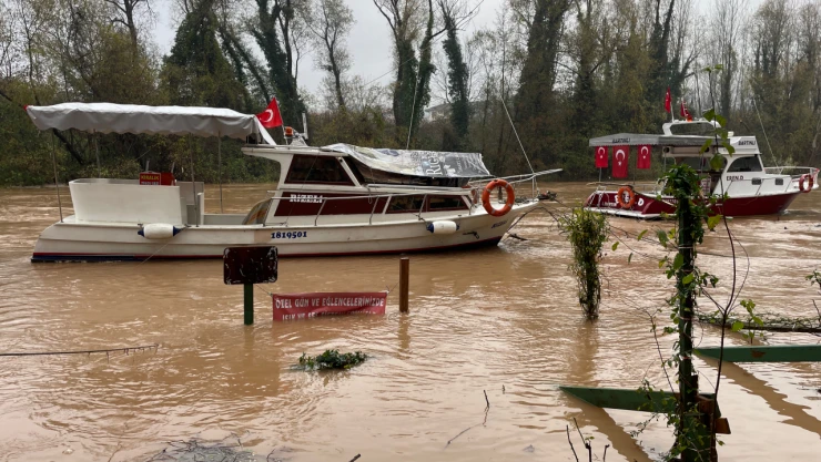Sağanak ve Eriyen Kar Taşkına Neden Oldu