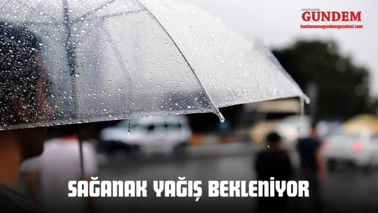 Sağanak Yağış Bekleniyor