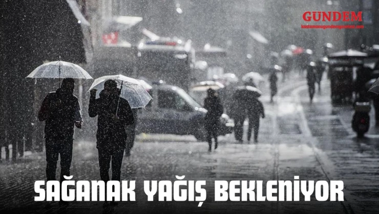 Sağanak Yağış Bekleniyor