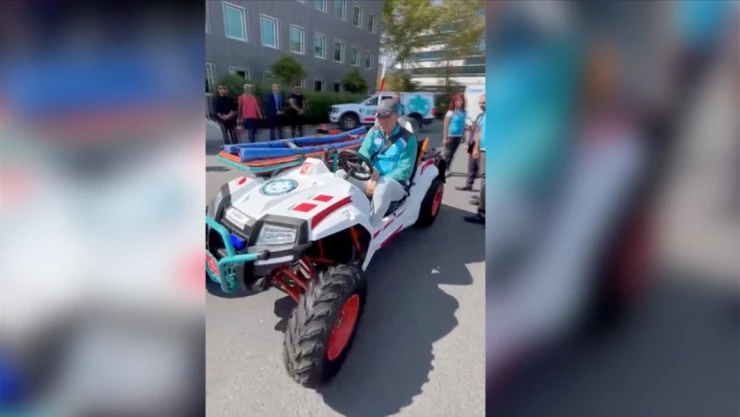 Sağlık Bakanı Memişoğlu'ndan 'Sedyeli ATV Ambulansa' İlişkin Videolu Paylaşım