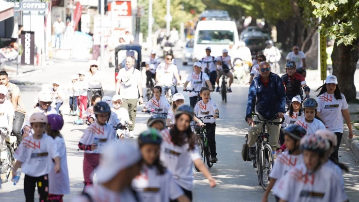 Sağlık İçin Pedal Çevirdiler