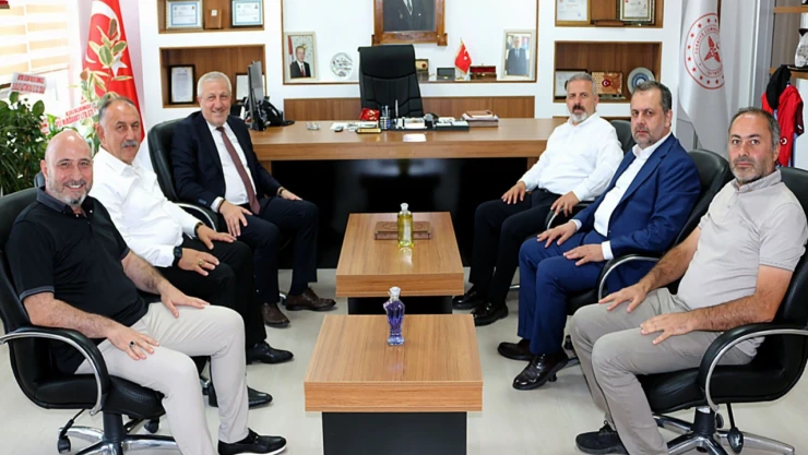 Sağlık-Sen ve TBMM Heyetinden İl Sağlık Müdürü Yavuzyılmaz'a Ziyaret