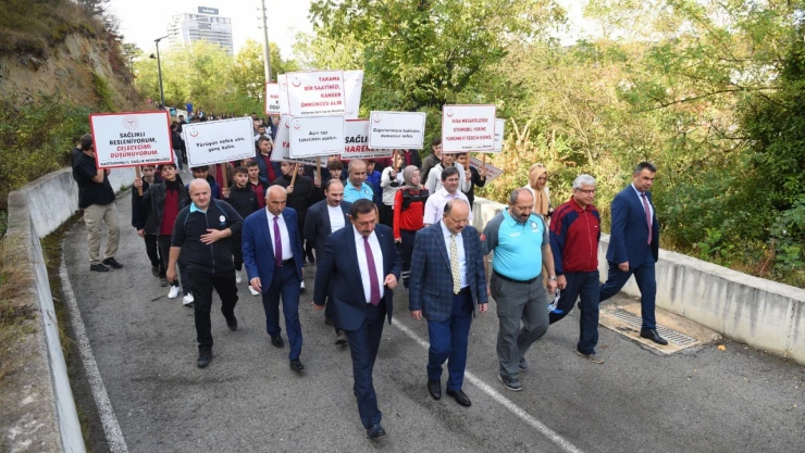 Sağlıklı Yaşam Yürüyüşü düzenlendi