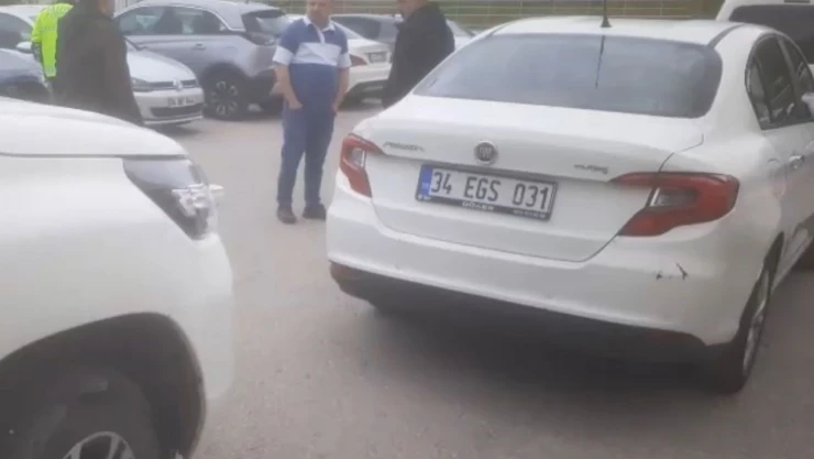 Sahte Plakayla Yakalandı!