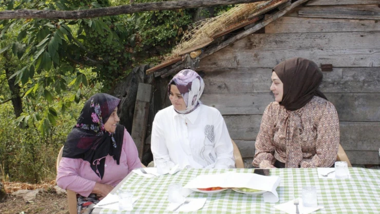 Sakalar Köyü'ne Anlamlı Ziyaret