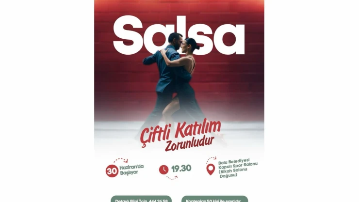 Salsa Dersleri Başlıyor