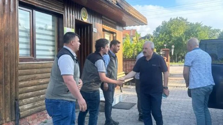 Samatlar'daki Çalışmalar Denetlendi