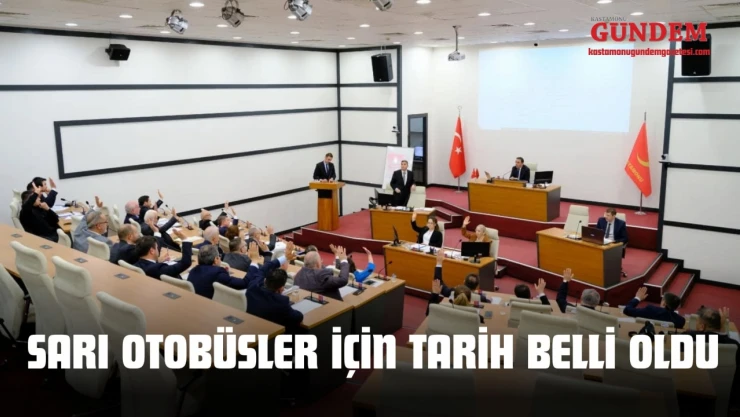 Sarı Otobüsler İçin Tarih Belli Oldu