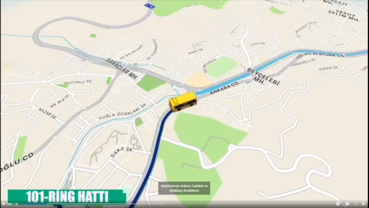 Sarı Otobüslerin Hatları Netleşti