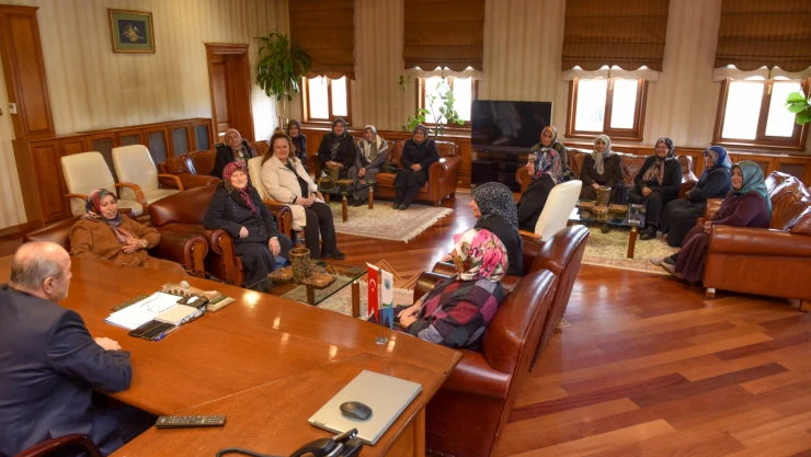 Sarımsak Günlükçü Başkanları'ndan Arslan'a Ziyaret 