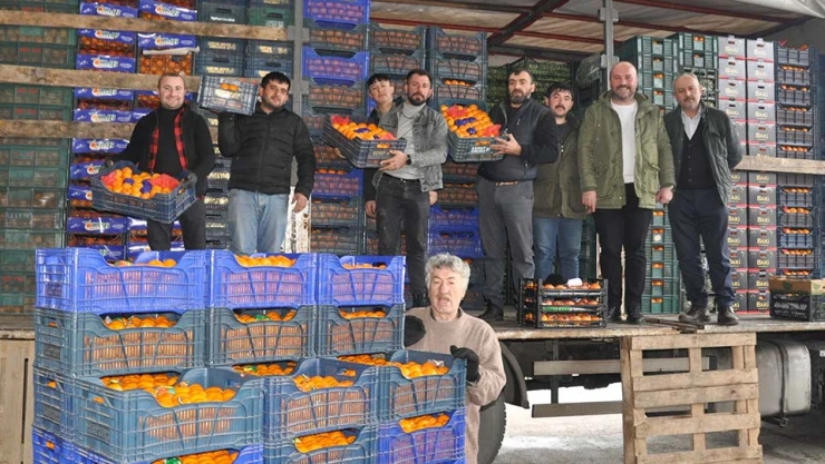 Sebze ve meyve satışlarında yılbaşı bereketi