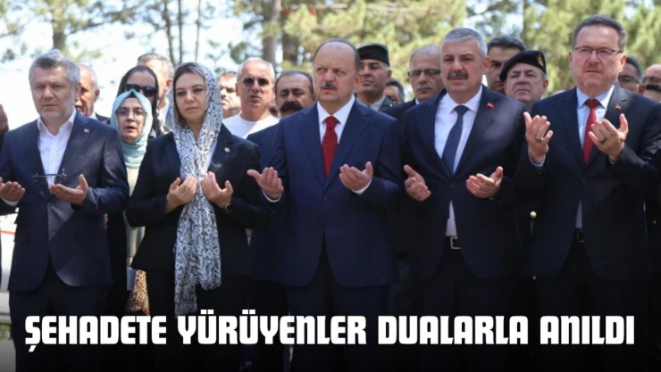 Şehadete Yürüyenler Dualarla Anıldı