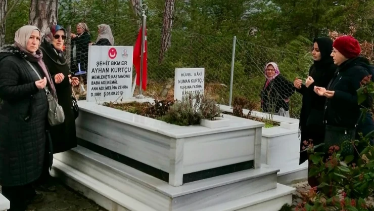 Şehidin Babaannesi Defnedildi