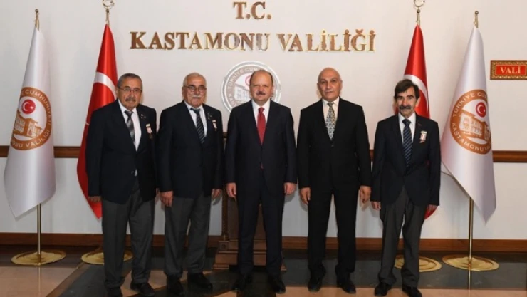 Şehit Aileleri Derneği'nden Vali Dallı'ya Ziyaret