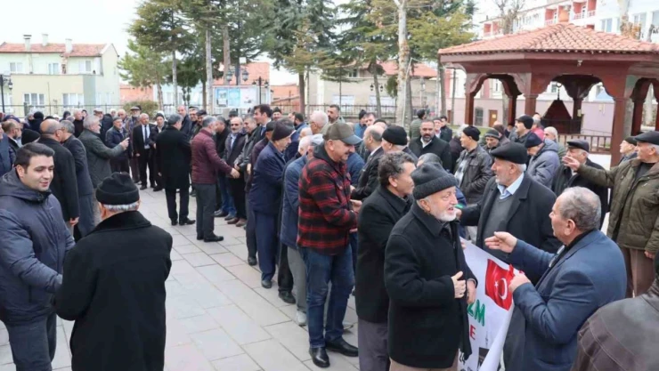 Şehit Aileleri ve Gaziler Kutsal Topraklara Uğurlandı