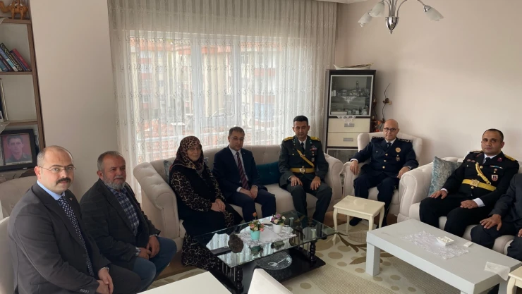 Şehit Engin Abay'ın Ailesine Ziyaret Gerçekleştirildi