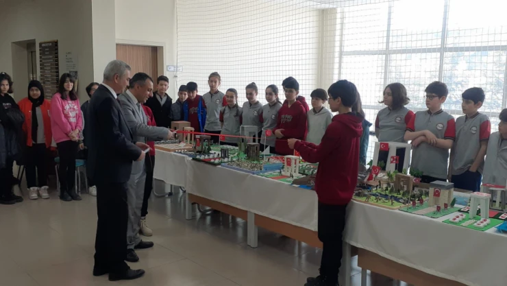Şehit Şerife Bacı Ortaokulu'nda Gündem 'Çanakkale'