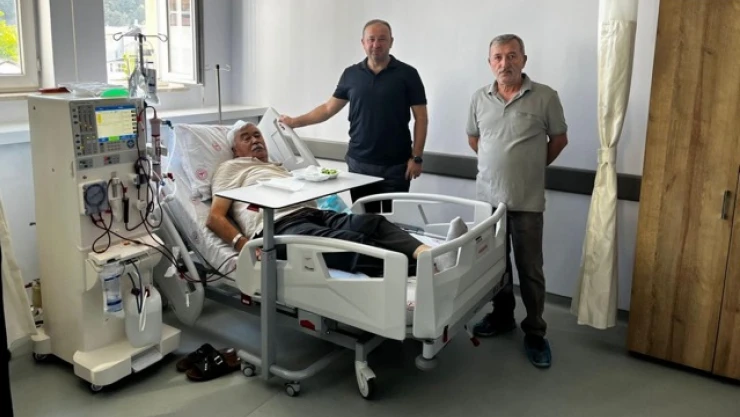 Şenpazar Devlet Hastanesi'nde Diyaliz Ünitesi Hizmete Açıldı