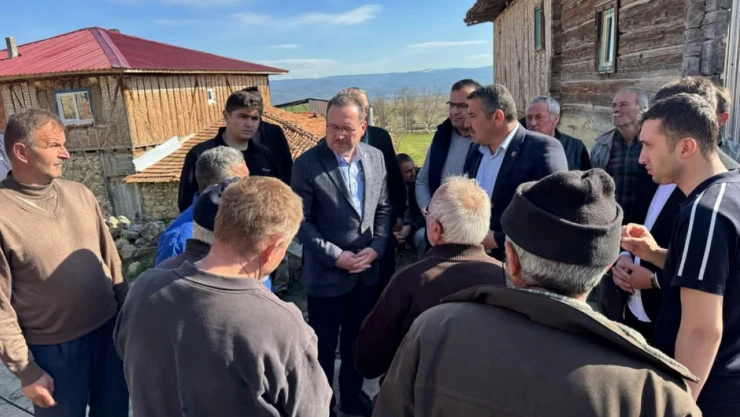 Sevgilioğlu'ndan Yangın Bölgesine Ziyaret