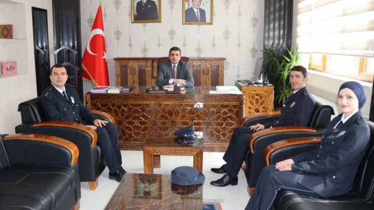 Seydiler'de Polis Teşkilatı yıldönümü ziyareti