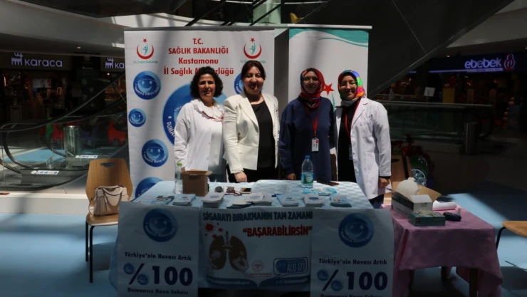 Sigaranın zararları anlatıldı