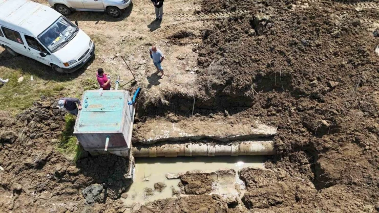 Sulama Hattı Alarm Veriyor