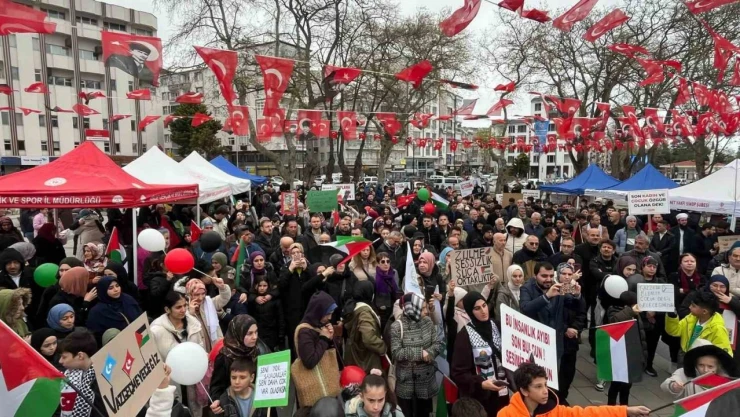 Sinop'ta 'Gazze Ölüyor Ayağa Kalk' Programı