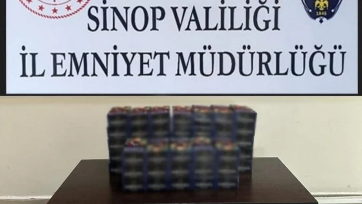 Sinop'ta 10 Bin Makaron Ele Geçirildi