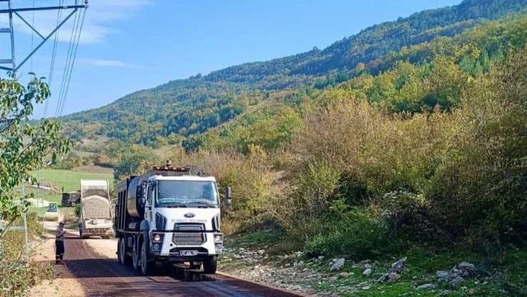 Sinop'ta 257 Kilometre Yol Asfaltla Buluştu