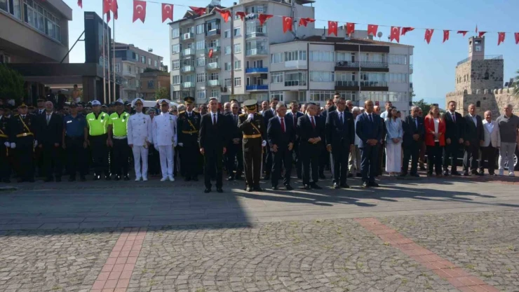 Sinop'ta 30 Ağustos Zafer Bayramı Kutlandı