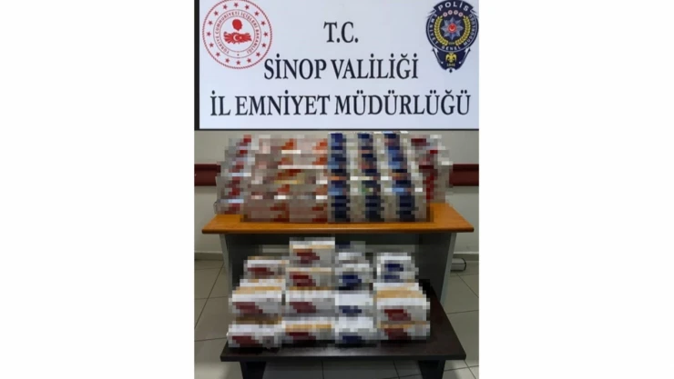 Sinop'ta 45 Bin 600 Makaron Ele Geçirildi: 1 Gözaltı