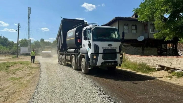 Sinop'ta Asfalt İyileştirme Çalışmaları Başladı