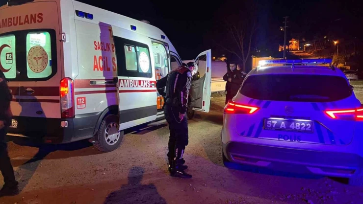 Sinop'ta Bıçaklı Saldırı: 1 Yaralı