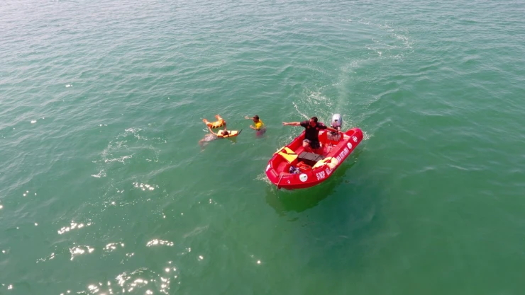 Sinop'ta boğulma tatbikatı yapıldı